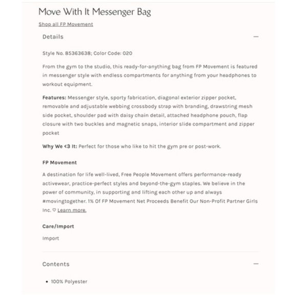 NWT-Free People Neon Lime Move With It Messenger Bag - Picture 6 of 6